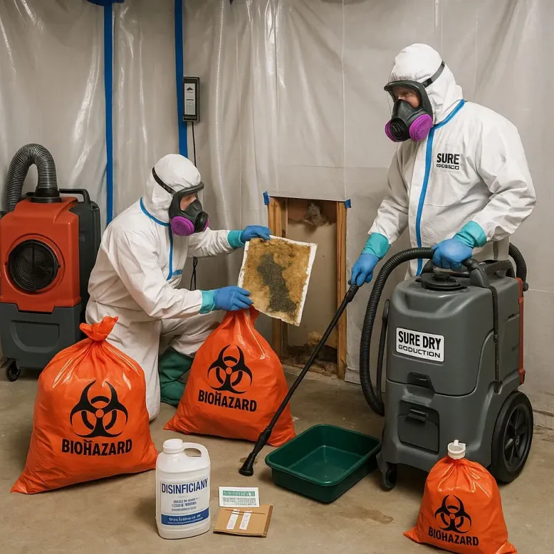 Contaminated Water Handling Protocols process in Ada, OH