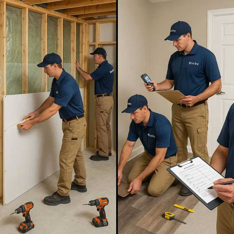 Repairs and Reconstruction process in Ada, OH